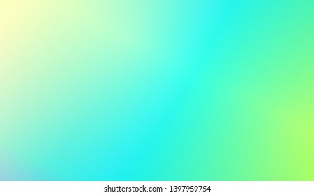 Gradient Blurred Abstract Background. For Greeting Card, Flyer, Poster, Brochure, Banner Calendar. Vector Illustration