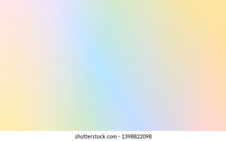 Gradient Blurred Abstract Background. For Greeting Card, Flyer, Poster, Brochure, Banner Calendar. Vector Illustration