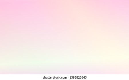 Gradient Blurred Abstract Background. For Greeting Card, Flyer, Poster, Brochure, Banner Calendar. Vector Illustration