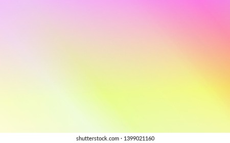 Gradient Blurred Abstract Background. For Greeting Card, Flyer, Poster, Brochure, Banner Calendar. Vector Illustration