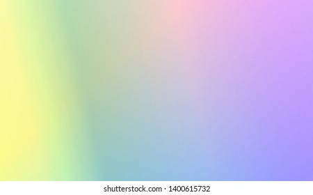 Gradient Blurred Abstract Background. For Greeting Card, Flyer, Poster, Brochure, Banner Calendar. Vector Illustration