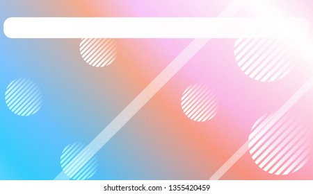 Gradient Blurred Abstract Background. For Wallpaper, Background, Print. Vector Illustration