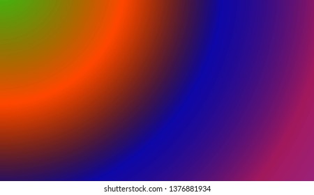 Gradient Blurred Abstract Background. For Wallpaper, Background, Print. Vector Illustration.