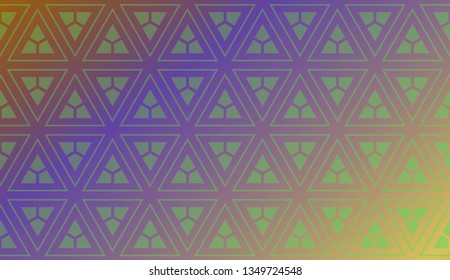 Gradient Blurred Abstract Background. For Your Graphic Design, Banner. Vector Illustration.