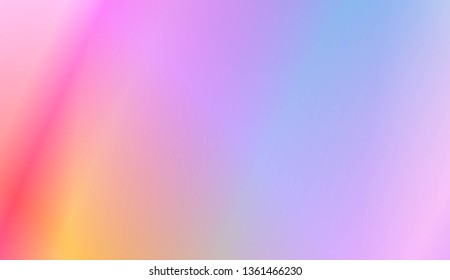 Gradient Blurred Abstract Background. For Your Design Wallpaper, Presentation, Banner, Flyer, Cover Page, Landing Page. Vector Illustration