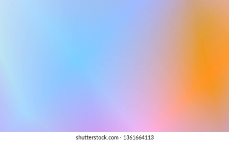 Gradient Blurred Abstract Background. For Your Design Wallpaper, Presentation, Banner, Flyer, Cover Page, Landing Page. Vector Illustration
