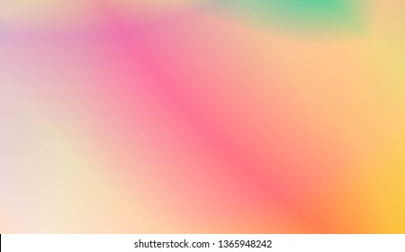 Gradient Blurred Abstract Background. For Your Design Wallpaper, Presentation, Banner, Flyer, Cover Page, Landing Page. Vector Illustration
