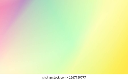 Gradient Blurred Abstract Background. For Your Design Wallpaper, Presentation, Banner, Flyer, Cover Page, Landing Page. Vector Illustration