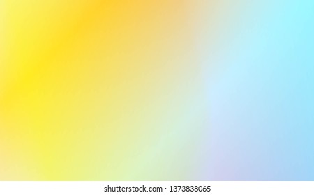 Gradient Blurred Abstract Background. For Your Design Wallpaper, Presentation, Banner, Flyer, Cover Page, Landing Page. Vector Illustration
