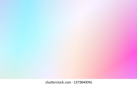 Gradient Blurred Abstract Background. For Your Design Wallpaper, Presentation, Banner, Flyer, Cover Page, Landing Page. Vector Illustration
