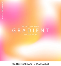 Gradient blurred background with retro abstract color pattern for brochure, poster, banner, flyer and card