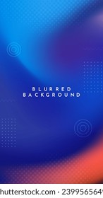 Farbverlauf-unscharfer Hintergrund in Blau- und Orangetönen. Ideal für Webbanner, Social-Media-Beiträge oder Design-Projekte, die eine beruhigende Umgebung erfordern