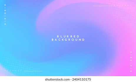 Fondo desdibujado degradado en tonos azules y rosas. Ideal para banners web, publicaciones en medios sociales o cualquier proyecto de diseño que requiera un entorno tranquilo