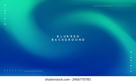 Gradient blurred background in shades of blue and green. Ideal for web banners, social media posts, or any design project that requires a calming backdrop