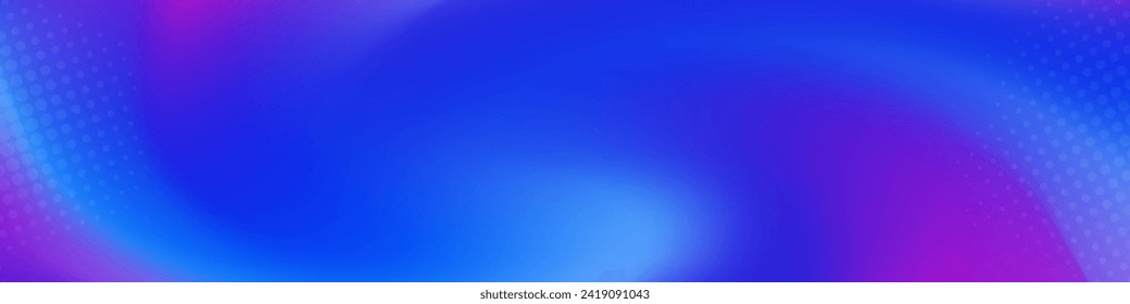 Gradient blurred background in shades of blue and purple. Ideal for web banners, social media posts, or any design project that requires a calming backdrop