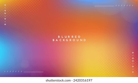 Gradient blurred background in shades of blue and yellow . Ideal for web banners, social media posts, or any design project that requires a calming backdrop