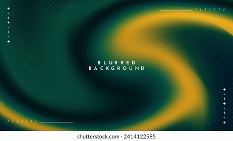 Gradient blurred background in shades of green and yellow. Ideal for web banners, social media posts, or any design project that requires a calming backdrop