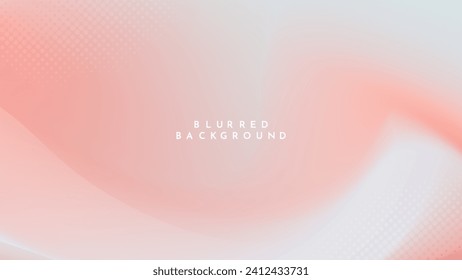 Gradient blurred background in shades of pink and white. Ideal for web banners, social media posts, or any design project that requires a calming backdrop