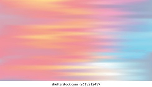 Gradient Blurry Abstract Background Transparent Pattern Shiny Corrugated Ribbed Glass Refraction Vector Line Wave Effect