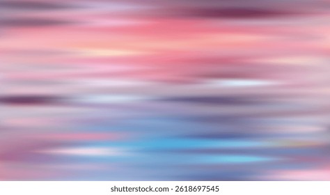 Gradiente Blurry Abstract Background Transparente Padrão Corrugado Ribbed Refração de Vidro Efeito de Onda de Linha de Vetor