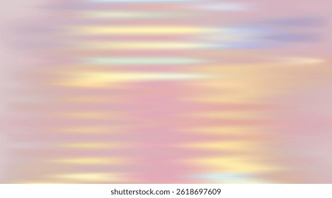 Gradiente Blurry Abstract Background Transparente Padrão Corrugado Ribbed Refração de Vidro Efeito de Onda de Linha de Vetor
