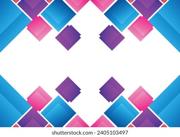 gradient box geometric background modern design