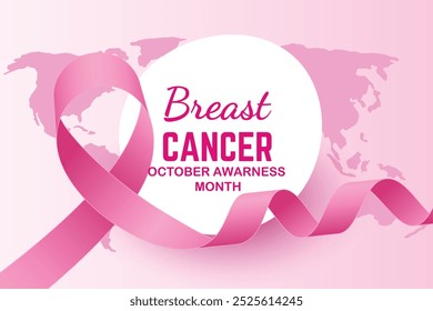 gradient breast cancer awareness month background