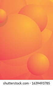 Gradient Bubble Planet Style for Cover Background, Good for Card, Greeting, Social Media, and Other
