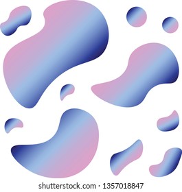gradient bubles vector elements. Concept for web design, mobile design, app , logo , banner 