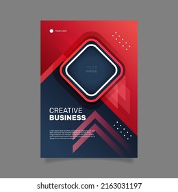 Gradient Business Workshop Poster Template. -  Vector.