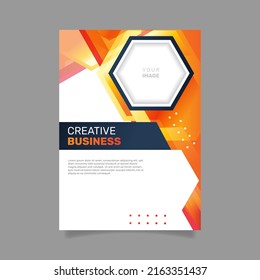 Gradient Business Workshop Poster Template. -  Vector.