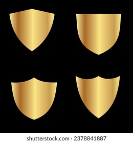 gradient button metal heart emblem