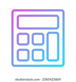 Gradient Calculator Icon for Finance and Math