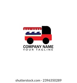 Gradient car logo template design