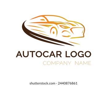 Gradient car service logo template,car dealer logo template,Car garage premium concept logo design vector illustration,