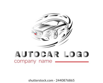 Gradient car service logo template,car dealer logo template,Car garage premium concept logo design vector illustration,