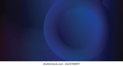 Gradient circle background. Abstract vector watercolor form isolated on transparent background. Vibrant color blending design template