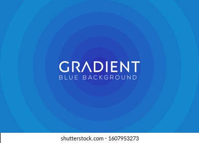 gradient circle background in blue for social media, banners, and backgrounds