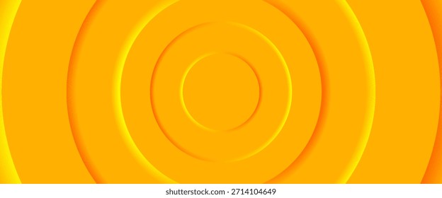 gradient circle background. vibrant abstract background with a warm yellow orange gradient.