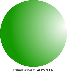 gradient circle icon in vector form