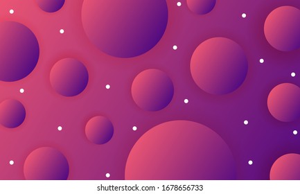 gradient circle pattern background vector
