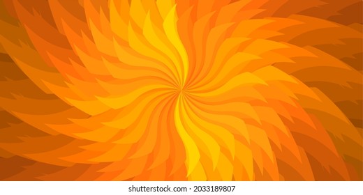 gradient circle rotate abstract yellow background free vector