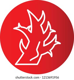 Gradient Circle Vector Icon