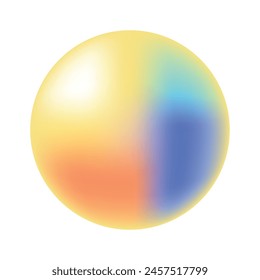 gradient circles for cover design abstract geometric.