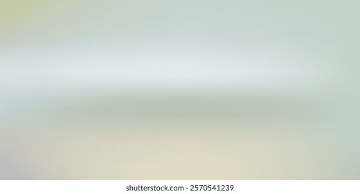 Gradient, classic simple blurred background smooth transition of for banner with pearl white and light beige color.