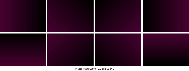 Gradient. Collection of abstract fabric backgrounds with space for design. Artistic background for design. Combination of black, brown.