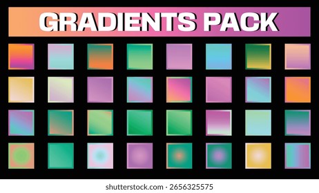 Gradient Collection Colorful Backgrounds for Modern Design and Web UI Creative Textures Vectors Arts