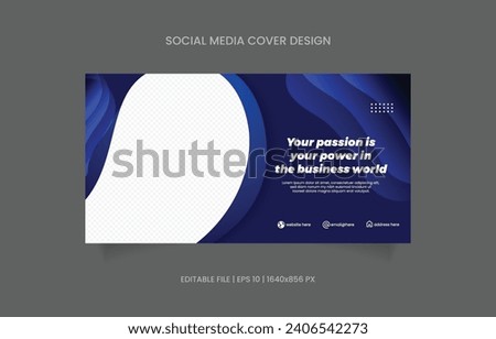 gradient color abstract background. social media banner cover. business template website promotion