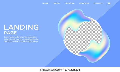 GRADIENT COLOR BACKGROUND WITH COPY SPACE AREA. MODERN ABSTRACT COLORFUL STYLE VECTOR