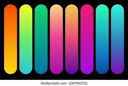 gradient color background. Modern screen vector design for mobile app. Soft color gradients.